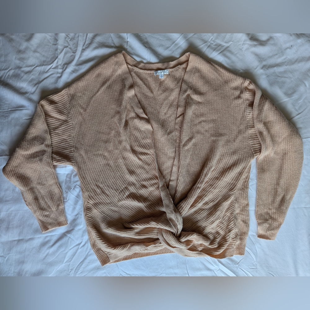 Ophelia Roe Light Pink Knit Sweater | 2X
